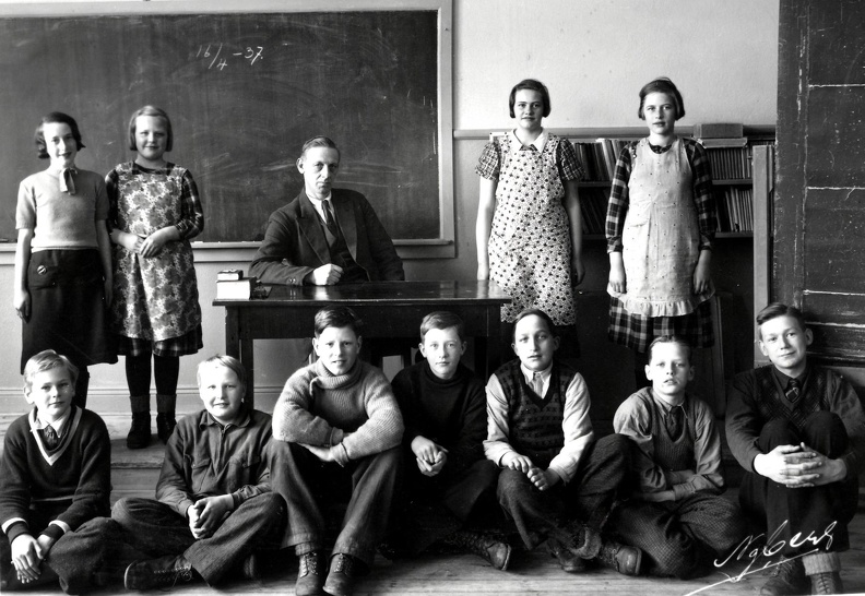 Skolklass 1937